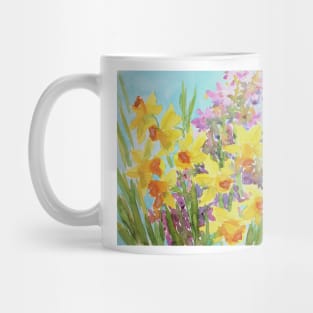 Spring Dance Watercolor Painting Mug